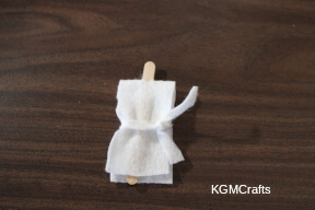 angel step 1 add the robe to the angel