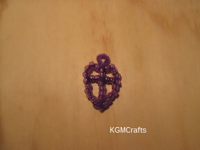 step 6 make a loop at the top