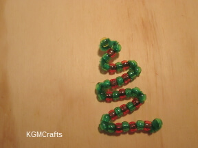 step 2 continue adding beads