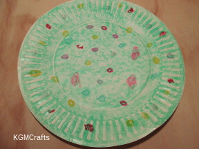 paper plate tree step 1 color your plate
