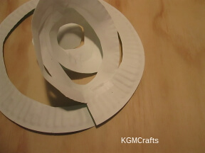 step 2 tape the spirals together