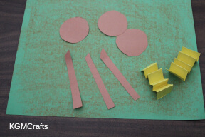 step 2 cut flower pieces