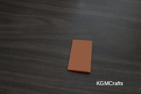 step 2 cut rectangles and fold