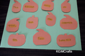 step 6 arrange the pumpkins on the background