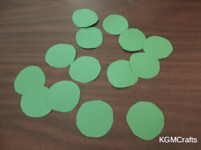 butterfly step 1 cut some circles