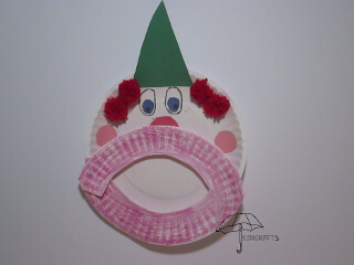 clown with a big mouth