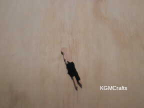 wrap the string around the tongs