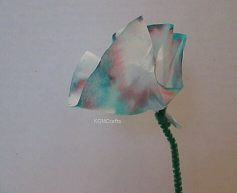 coffee filter flower