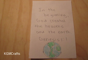 link to creation themed crafts