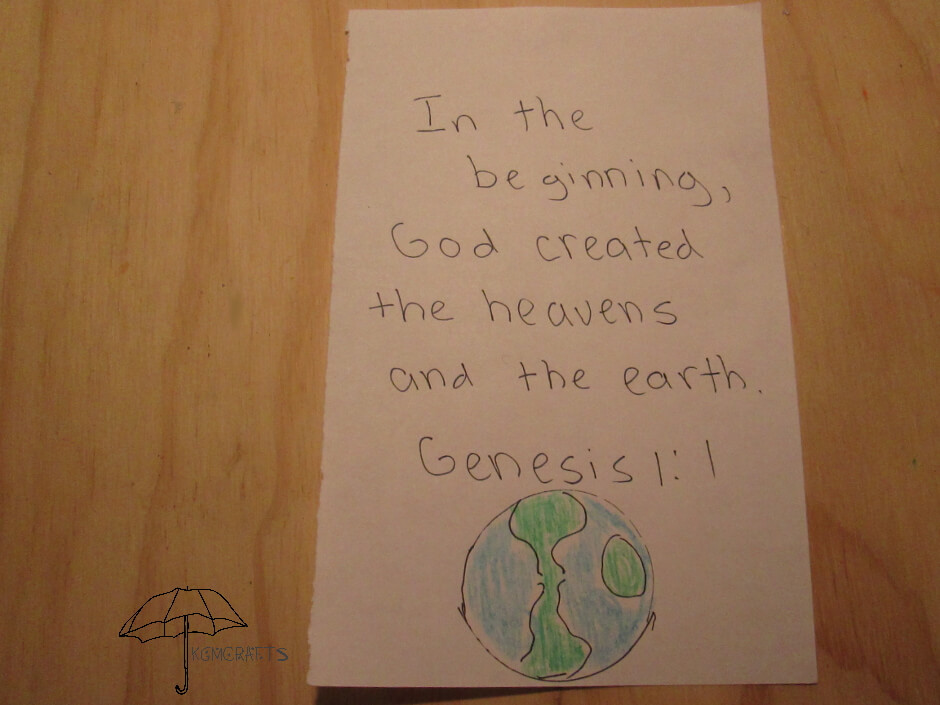 what God made mini book