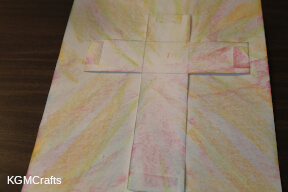 colored cross step 2