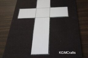mosaic cross step 1