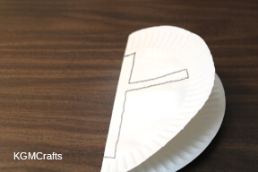 draw a cross stained-glass cross step 1