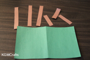 cut your shapes three crosses step 1