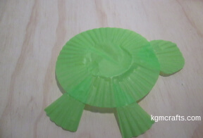 step 4 glue the shapes together