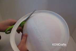 step 1 cut off the rim