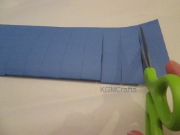 woven basket step 1 cut strips