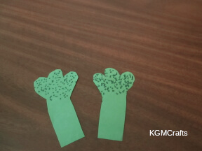 step 4 cut out and add the flowers