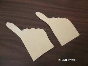 step 2 make the hand pieces