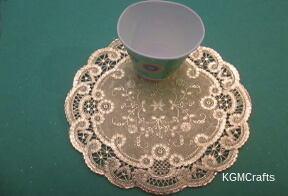 step 1 use a paper cup to make the head