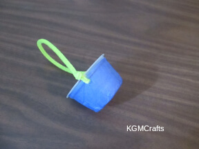 step 2 add the pipe cleaner