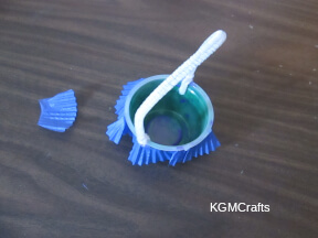 step 4 add the liners to the cup