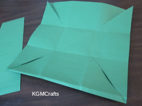 step 3 make a cut on each corner