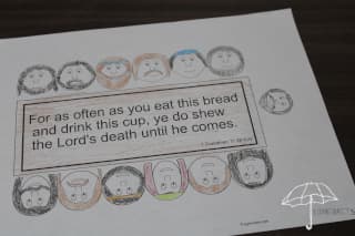 Last Supper printable