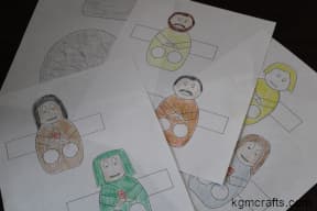 finger puppets step 1