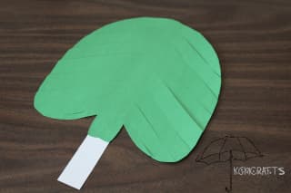 paper palm branch