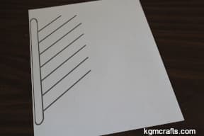 printable palm branch step 1