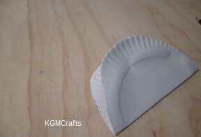 cut egg shape, fold in half, and cut slits