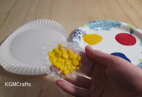 paint with a bright color for the base