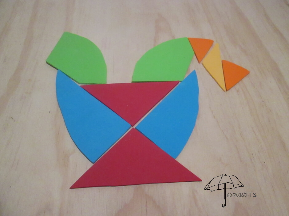 third tangram bird