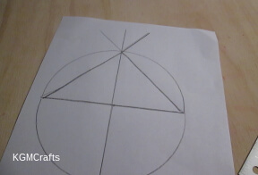 make the first triangle