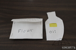 Elijah provides flour and oil for bread