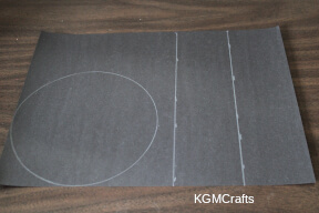 draw a circle and two rectangles