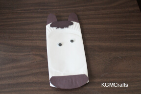 add the nose, hair, and eyes