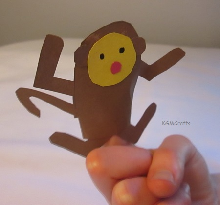 monkey finger puppet