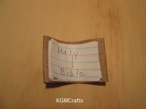 step 9 make the Bible