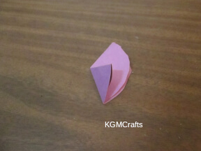 fold one end to the center