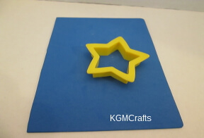 use cookie cutters to make stars