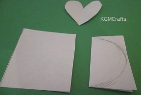 how to make a heart paper heart