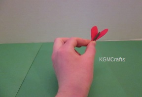 step 3 pinch the heart