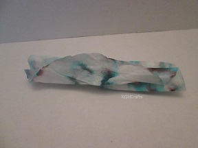 coffee filter butterfly step 1 fold coffee filter