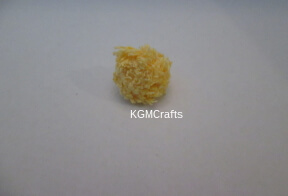 fluff and cut long strings