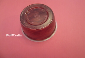 fruit cup deer step 1 color the cup brown