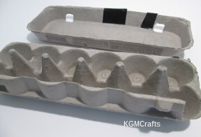 giants step 1 on 12 count egg carton cut off lid