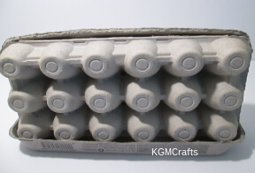 step 3 place 18 count carton in lid