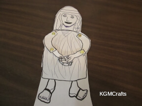 Gideon's army step 1 attach the arms to the body